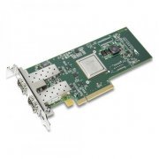 Qlogic Placa de Rede 10GB 2x CU Fcoe PCI-E x8 Qlogic EMC Insignia