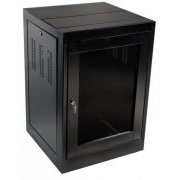 R03011912077500X Raker mini rack 12U 775mm 19 polegadas cor preto, porta com visor de acrílico fumê, laterais e fundo removívei | Raker mini rack 12U 775mm 19 polegadas cor preto, porta com visor de acrílico fumê, laterais e fundo removívei Raker mini rack 12U 775mm 19 polegadas cor preto, porta com visor de acrílico fumê, laterais e fundo removívei