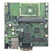 Placa Routerboard Mikrotik RB411A 300Mhz Atheros CPU CPU: Atheros AR7130 300MHz, Memória: 64 MB DDR SDRAM Onboard, Ethernet: Uma porta 10/100 Mbps com A