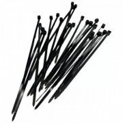 RB-2.5X200-BK Seccon kit abraçadeiras de nylon 2.5x200mm 100 pç preto | Seccon kit abraçadeiras de nylon 2.5x200mm 100 pç preto Seccon kit abraçadeiras de nylon 2.5x200mm 100 pç preto