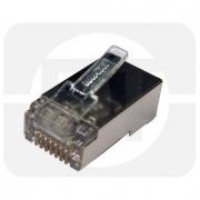 RJ45CAT6BL-MAX Conector RJ45 CAT6 Blindado Maxi Telecom (Venda por Unidade) Plug RJ45 Macho cat.6 1GB Blindado | Conector RJ45 CAT6 Blindado Maxi Telecom (Venda por Unidade) Plug RJ45 Macho cat.6 1GB Blindado Conector RJ45 CAT6 Blindado Maxi Telecom (Venda por Unidade) Plug RJ45 Macho cat.6 1GB Blindado