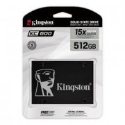 Kingston SSD KC600 512GB SATA 2.5 Polegadas Leitura 550MB/s, Gravação 520MB/s