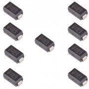 SMAJ200A KIT 10 TVS DIODO SUPRESSOR ESD 400W 200V 324V DO-214AC-2 5% Uni-Directional (Kit com 10 unidades) | KIT 10 TVS DIODO SUPRESSOR ESD 400W 200V 324V DO-214AC-2 5% Uni-Directional (Kit com 10 unidades) KIT 10 TVS DIODO SUPRESSOR ESD 400W 200V 324V DO-214AC-2 5% Uni-Directional (Kit com 10 unidades)