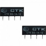 SS-1A-12 Relé estado solido 12V 1A 4 terminais (Kit 2 und) Rele Reed 1A 12VDC / Tamanho: 19x4mm / KIT com 2 unidades | Relé estado solido 12V 1A 4 terminais (Kit 2 und) Rele Reed 1A 12VDC / Tamanho: 19x4mm / KIT com 2 unidades Relé estado solido 12V 1A 4 terminais (Kit 2 und) Rele Reed 1A 12VDC / Tamanho: 19x4mm / KIT com 2 unidades