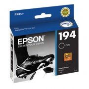 T194120-BR Cartucho de Tinta Epson 194 Preto 4ml Rendimento Aprox. 390 páginas | Cartucho de Tinta Epson 194 Preto 4ml Rendimento Aprox. 390 páginas Cartucho de Tinta Epson 194 Preto 4ml Rendimento Aprox. 390 páginas