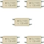 TCLT1005 5x TCLT1005 Acoplador Óptico Optoacoplador Phototransistor 1 canal, encapsulamento SOP4L | 5x TCLT1005 Acoplador Óptico Optoacoplador Phototransistor 1 canal, encapsulamento SOP4L 5x TCLT1005 Acoplador Óptico Optoacoplador Phototransistor 1 canal, encapsulamento SOP4L