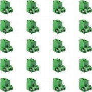 TFKC25-2STF508 20x TFKC 2.5 / 2-STF-5.08 Conector para placa de circuito impresso | 20x TFKC 2.5 / 2-STF-5.08 Conector para placa de circuito impresso 20x TFKC 2.5 / 2-STF-5.08 Conector para placa de circuito impresso