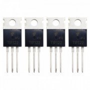 TIP122 Transistor DARLINGTON 100V 5A NPN TO220 (Kit 4x) original Fairchild Semiconductor - Metalico (kit com 4 unidad | Transistor DARLINGTON 100V 5A NPN TO220 (Kit 4x) original Fairchild Semiconductor - Metalico (kit com 4 unidad Transistor DARLINGTON 100V 5A NPN TO220 (Kit 4x) original Fairchild Semiconductor - Metalico (kit com 4 unidad