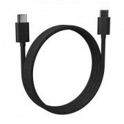 U221 Fortrek cabo carregamento USB-C 1m 5V 3A em tecido preto | Fortrek cabo carregamento USB-C 1m 5V 3A em tecido preto Fortrek cabo carregamento USB-C 1m 5V 3A em tecido preto