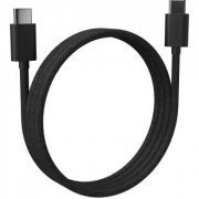 U222 Fortrek cabo carregamento USB-C 2m 5V 3A em tecido preto | Fortrek cabo carregamento USB-C 2m 5V 3A em tecido preto Fortrek cabo carregamento USB-C 2m 5V 3A em tecido preto