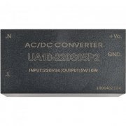 UA10-220S05P2 Fonte encapsulada AC bivolt DC 5V 2A 10W AIPU POWER entrada 90-265VAC com saída 5VCC 2A 10W / 53.8x28.8x19mm | Fonte encapsulada AC bivolt DC 5V 2A 10W AIPU POWER entrada 90-265VAC com saída 5VCC 2A 10W / 53.8x28.8x19mm Fonte encapsulada AC bivolt DC 5V 2A 10W AIPU POWER entrada 90-265VAC com saída 5VCC 2A 10W / 53.8x28.8x19mm