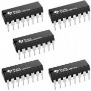 ULN2003AN CI Array de Transistor Darlington 7CH (Kit 5x) 50V NPN PDIP-16 (Kit com 5 unidades) | CI Array de Transistor Darlington 7CH (Kit 5x) 50V NPN PDIP-16 (Kit com 5 unidades) CI Array de Transistor Darlington 7CH (Kit 5x) 50V NPN PDIP-16 (Kit com 5 unidades)