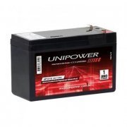 Unipower Bateria 12V 7.2Ah Selada Central Ala Bateria de Chumbo ácida, 100% selada