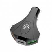 W2GKZ7HJ5 Gorila Shield Carregador Triplo Turbo Tank USB-C Qualcomm 3.30 | Gorila Shield Carregador Triplo Turbo Tank USB-C Qualcomm 3.30 Gorila Shield Carregador Triplo Turbo Tank USB-C Qualcomm 3.30