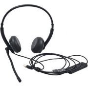 WH125 Headset com fio Dell WH125 USB com cabo de 2.1 metros controle de mudo e volume, supra-auricular | Headset com fio Dell WH125 USB com cabo de 2.1 metros controle de mudo e volume, supra-auricular Headset com fio Dell WH125 USB com cabo de 2.1 metros controle de mudo e volume, supra-auricular