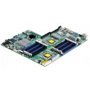 Placa Mãe Supermicro Intel Dual Xeon 5600 5500 series LGA1366 - QPI 6.4 GTs, Controladora LSI 2108 SAS, IPMI, Dual-Port 10 Gigabit SFP+,